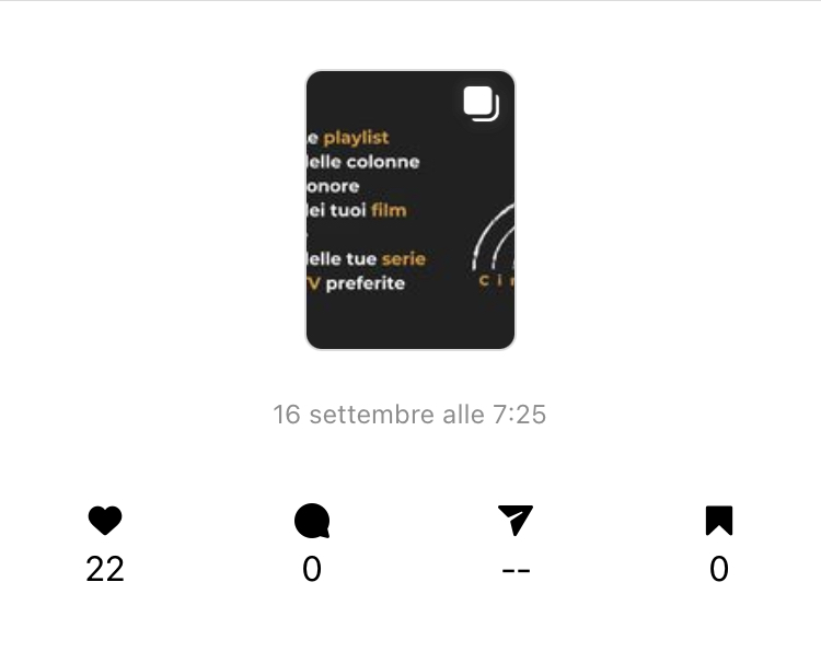 Valutazione like Instagram